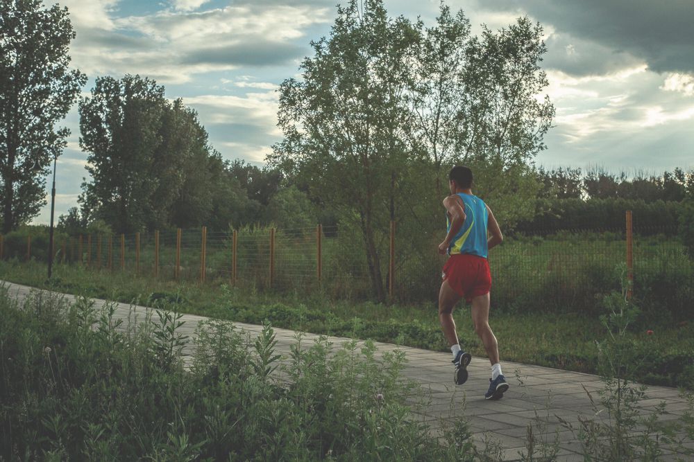 Hardlopen met lopersknie