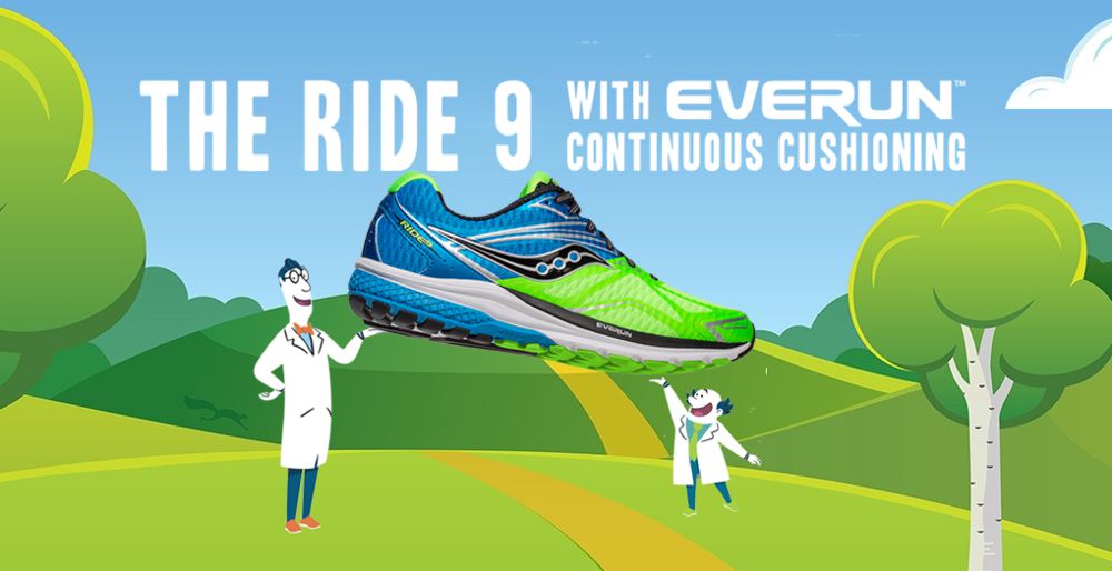 Saucony Everrun hardloopschoenen